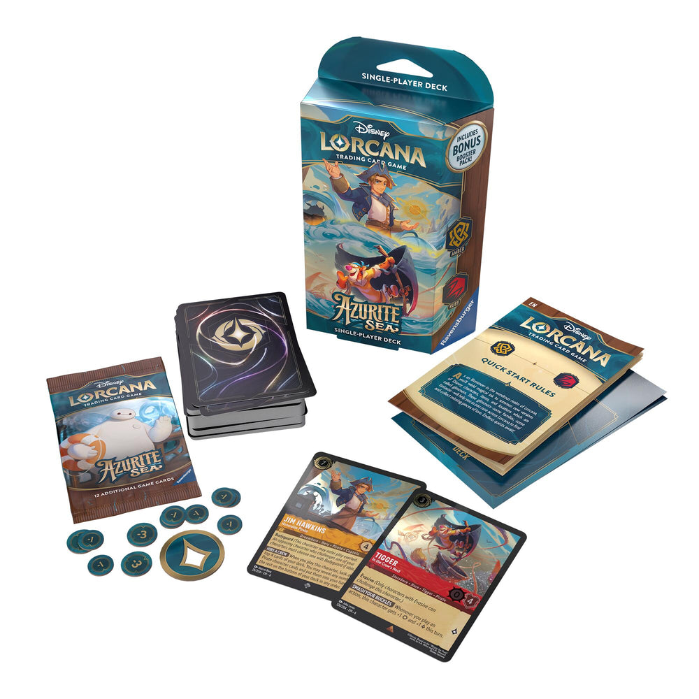Lorcana - Azurite Sea Starter Deck (Amber & Ruby)