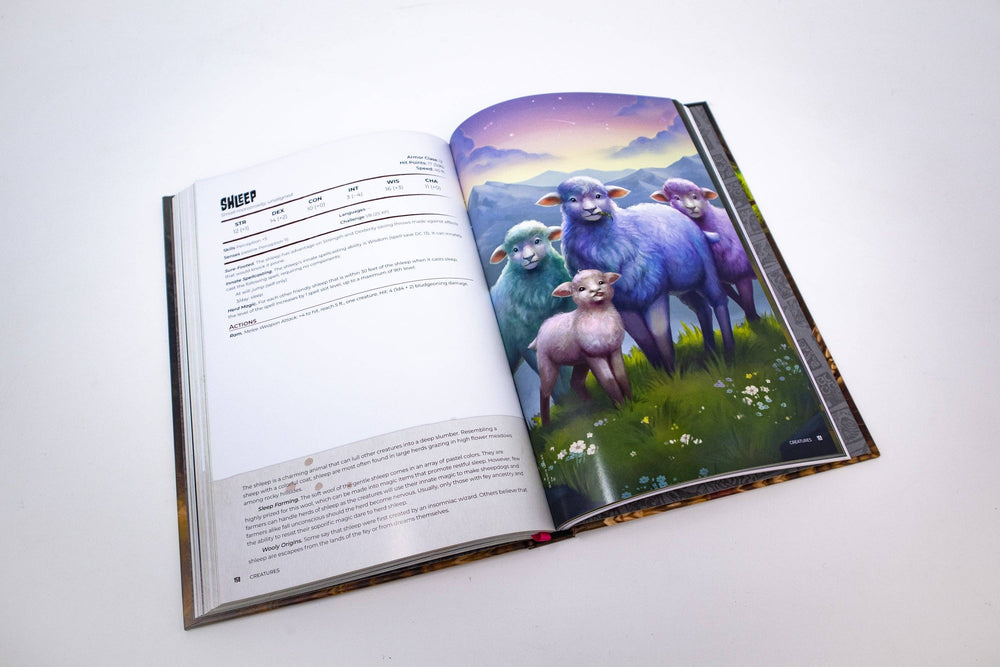 Big Bads: Creatures & Curios - 5e D&D Bestiary (Hardcover)