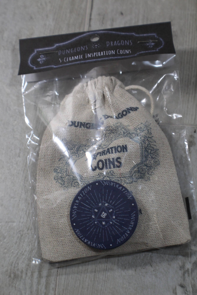 DnD Gaming Inspiration Coins // Bag-5 Coins