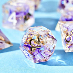 Wisteria Falls 7-Piece Polyhedral Dice Set