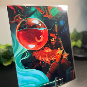 Artificer Cat Prints: 8.5 x 11" Print