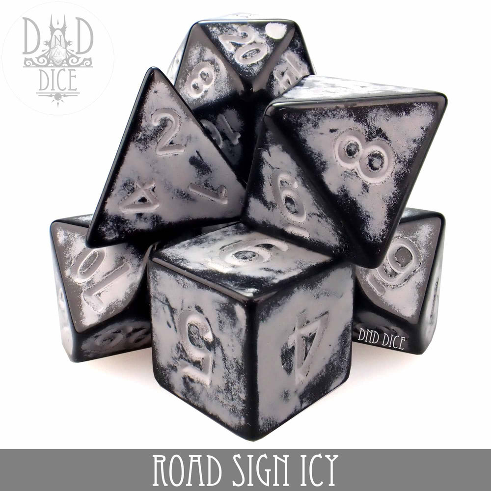 Road Sign Icy