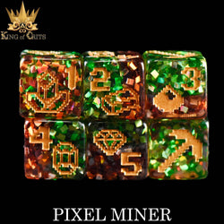 Pixel Miner - 11 Dice Set