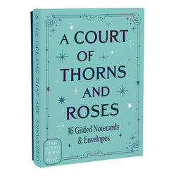 A Court of Thorns and Roses Official Gilded Notecards