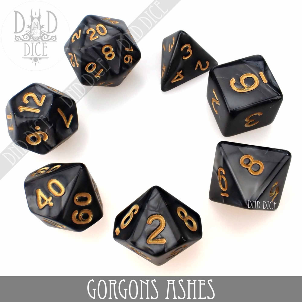 Gorgons Ashes 7 or 11: 7 Dice Set