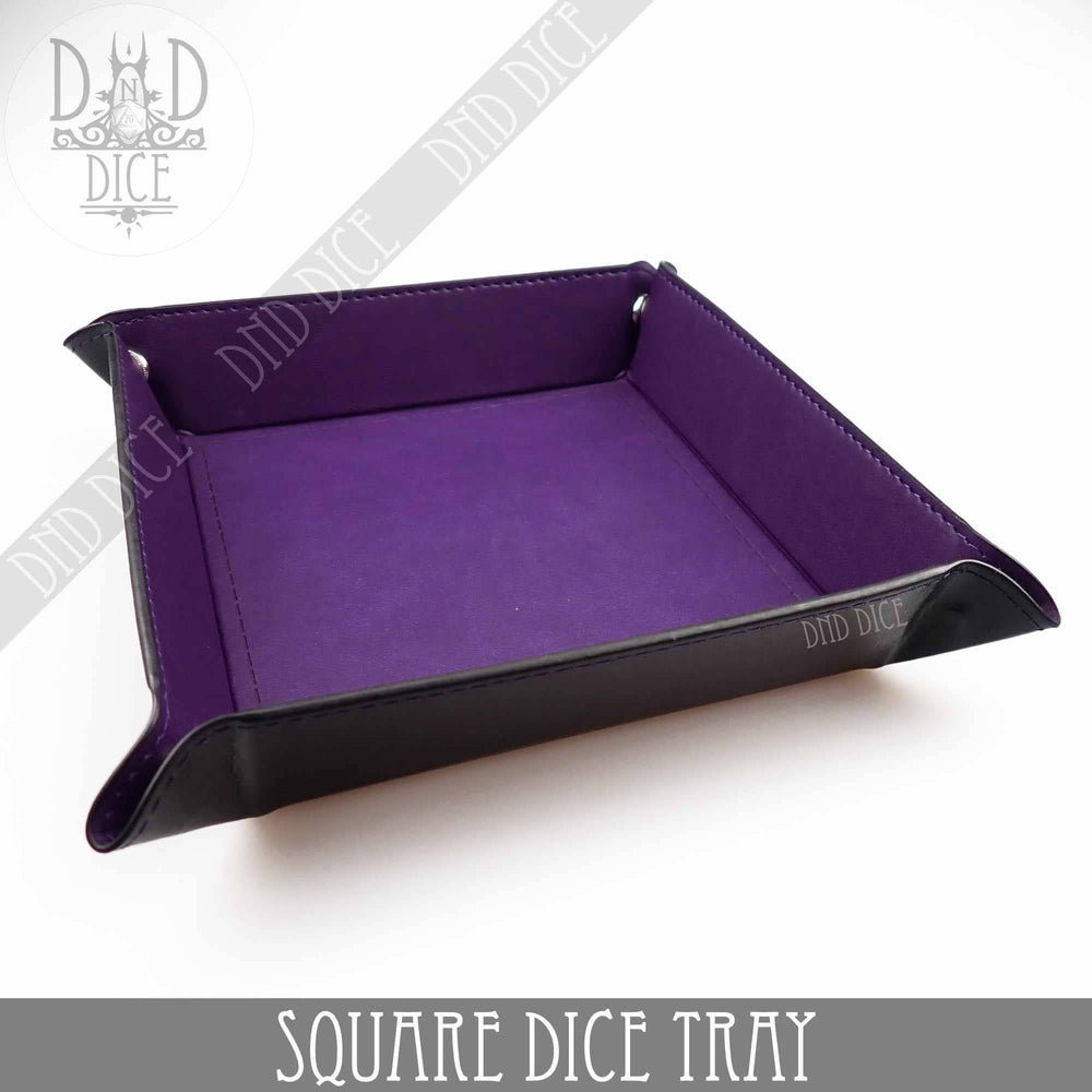 Square Dice Tray: Green