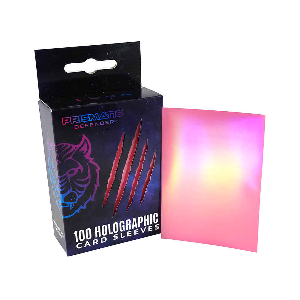 Prismatic Defender Holographic Standard Sleeves — Frost