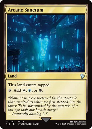 Arcane Sanctum (Surge Foil) [FINAL FANTASY Commander]