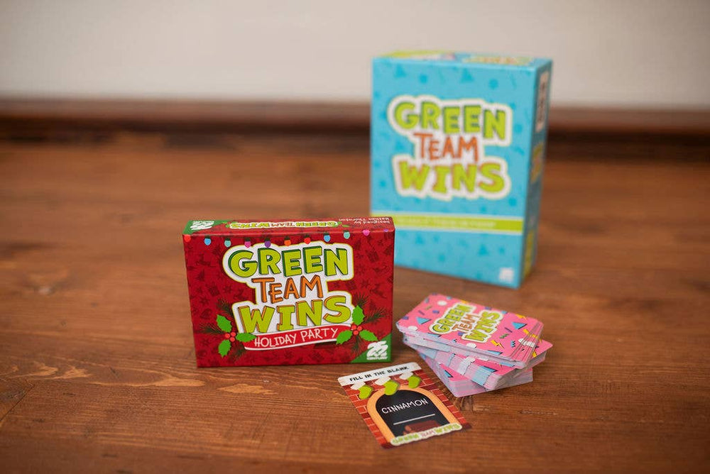 Green Team Wins Holiday Party