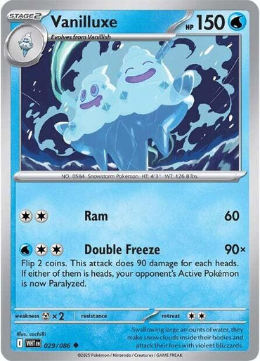 Vanilluxe (029/086) [Scarlet & Violet: White Flare]