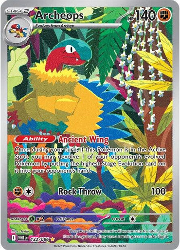 Archeops (132/086) [Scarlet & Violet: White Flare]