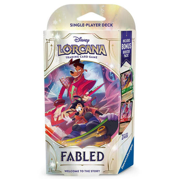 Disney Lorcana: Starter Deck - Fabled Goof Troop (Emerald & Ruby)