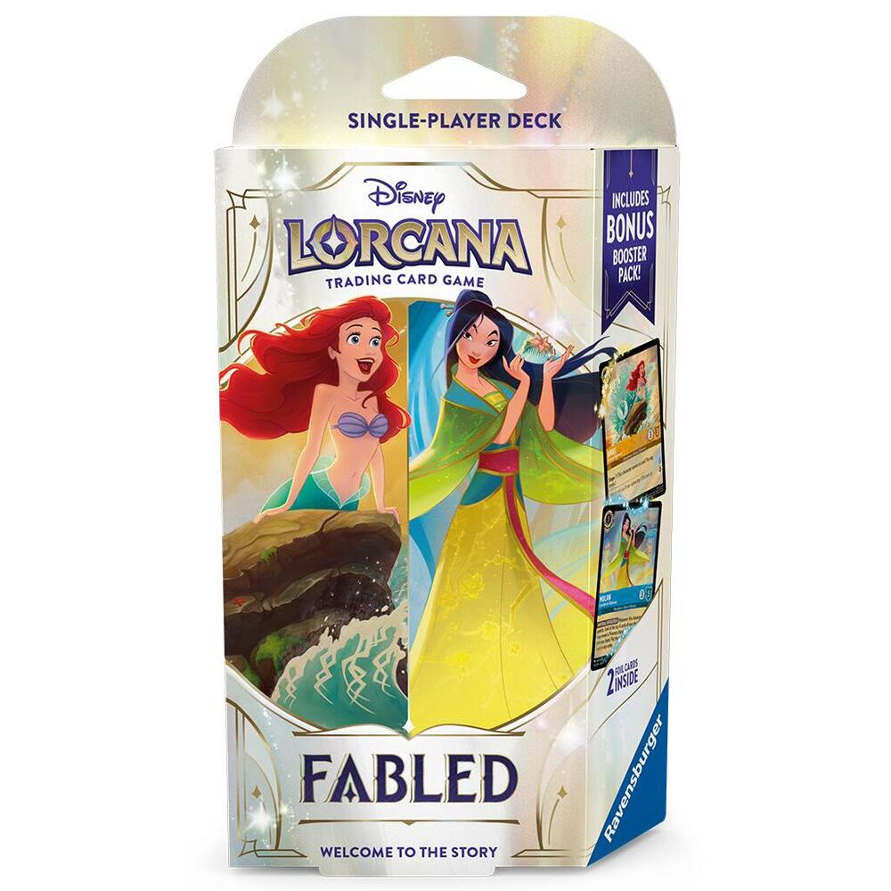Disney Lorcana: Starter Deck - Fabled (Amber & Sapphire)