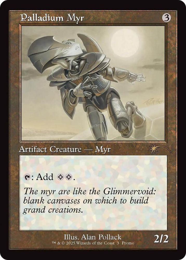 Palladium Myr (Retro Frame) [Standard Showdown Promos]