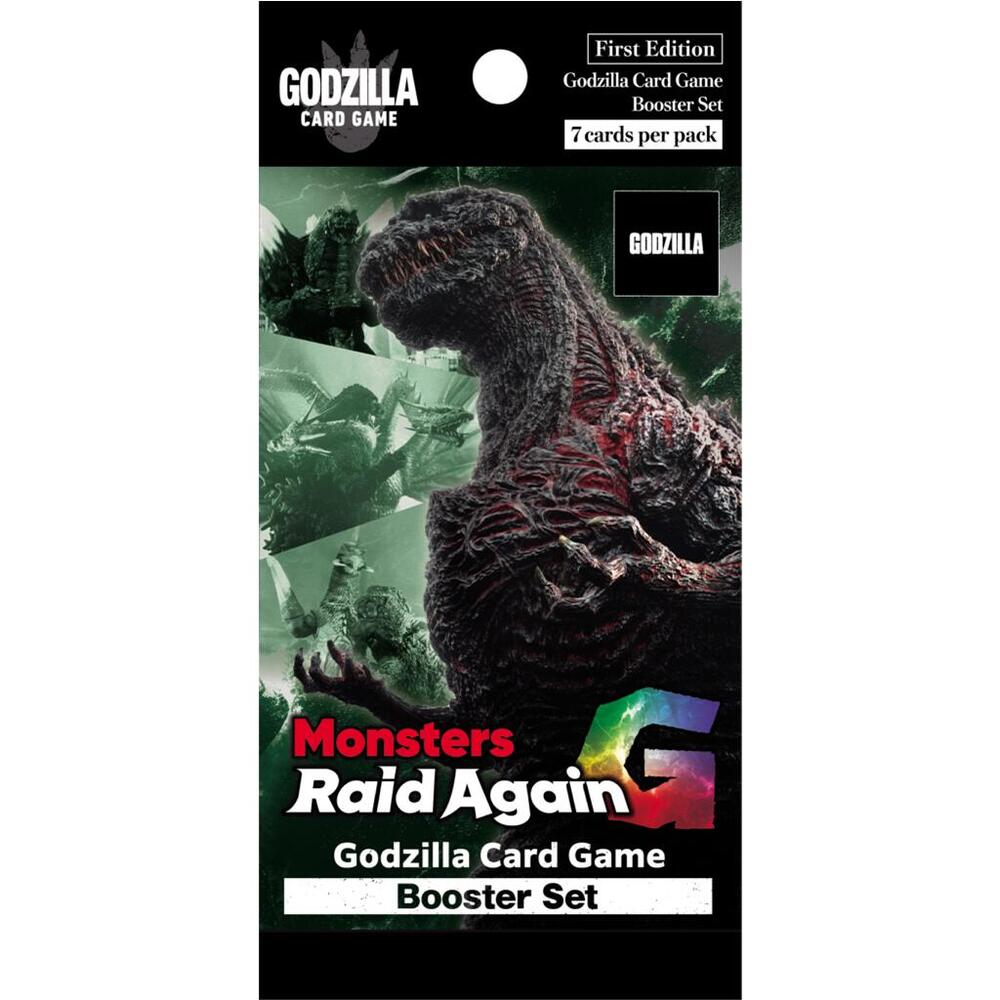 Godzilla Card Game - Monsters Raid Again Set #2 Booster Pack