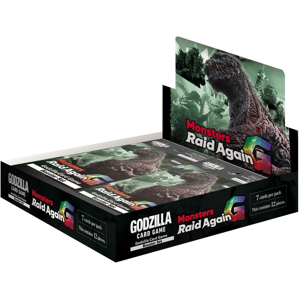 Godzilla Card Game - Monsters Raid Again Set #2 Booster Box