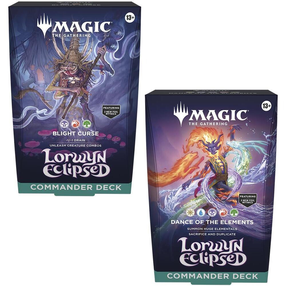 Magic The Gathering - Lorwyn Eclipsed Commander Decks [Set of 2] (Pre-Order)