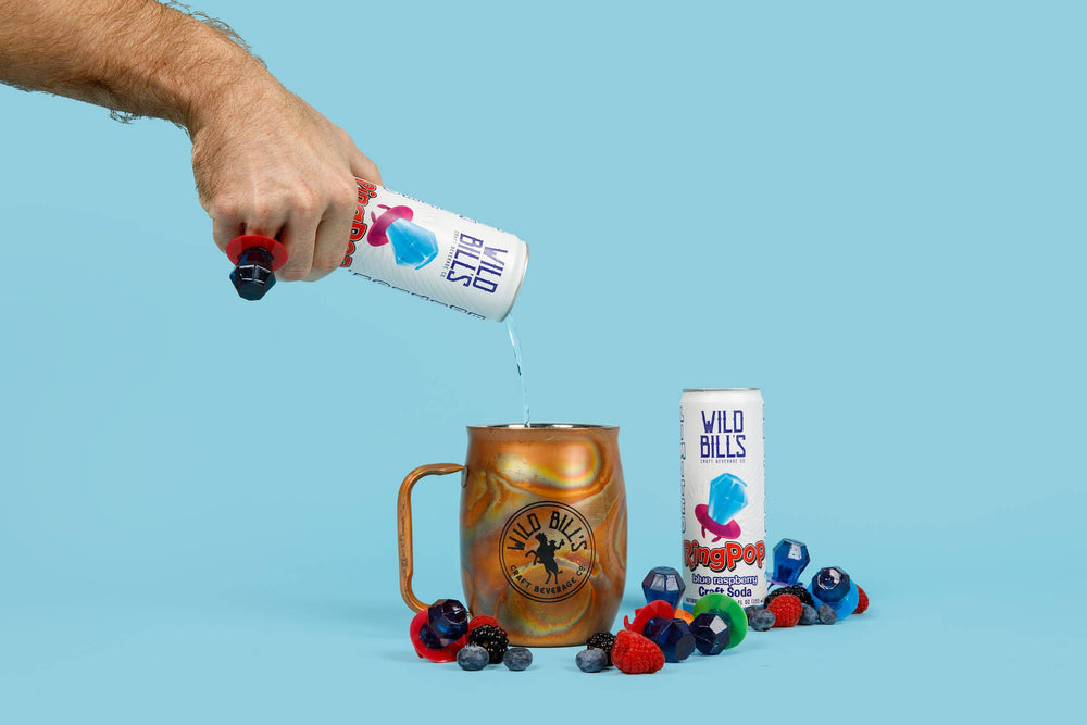 Wild Bill's - Ring Pop Soda Berry Blast Pure Cane Sugar