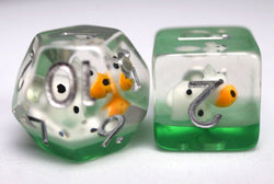 Grazing Cow RPG Dice Set