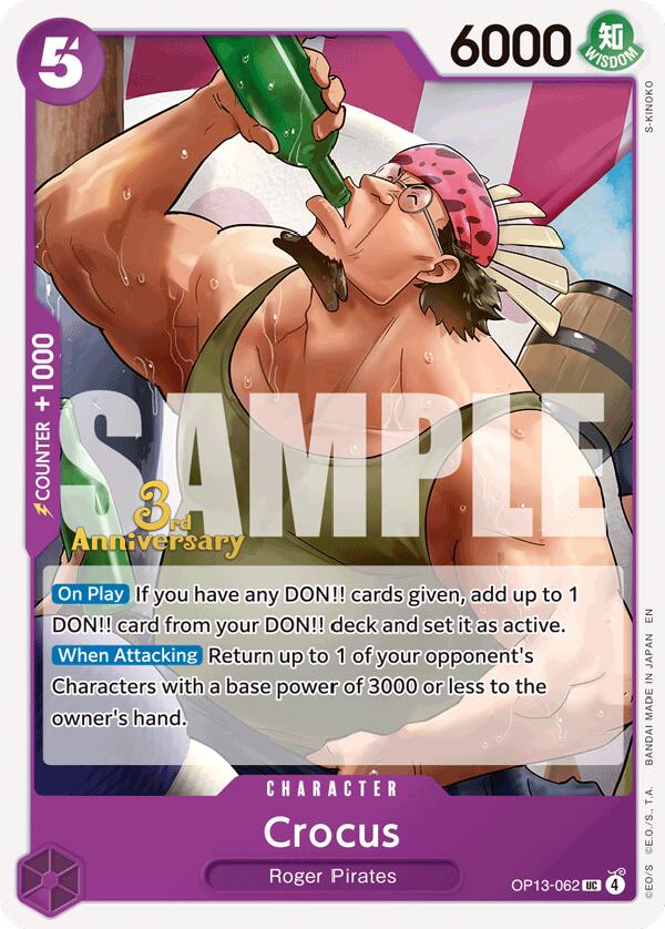 Crocus [Carrying On His Will: 3rd Anniversary Tournament Cards]