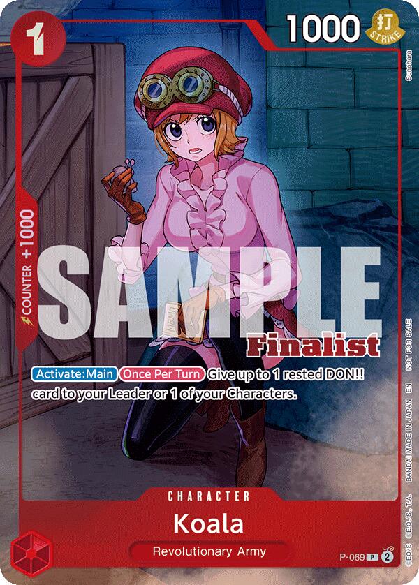 Koala (CS 25-26 Finalist Card Set 2) [One Piece Promotion Cards]