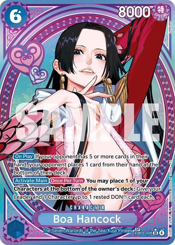 Boa Hancock (SP) [Extra Booster: One Piece Heroines Edition]
