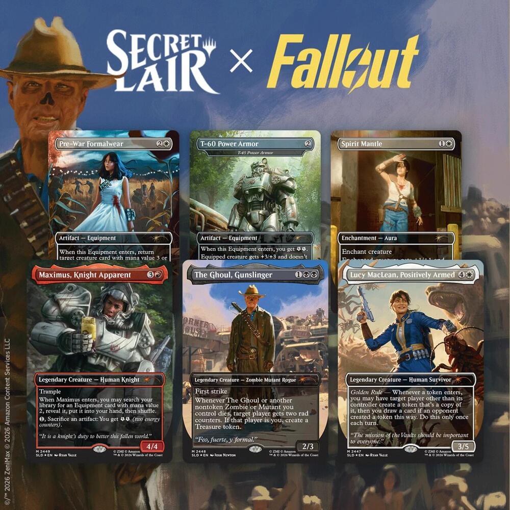 Secret Lair Drop: Secret Lair x Fallout: Beyond Vault 33 (Non-Foil Edition)
