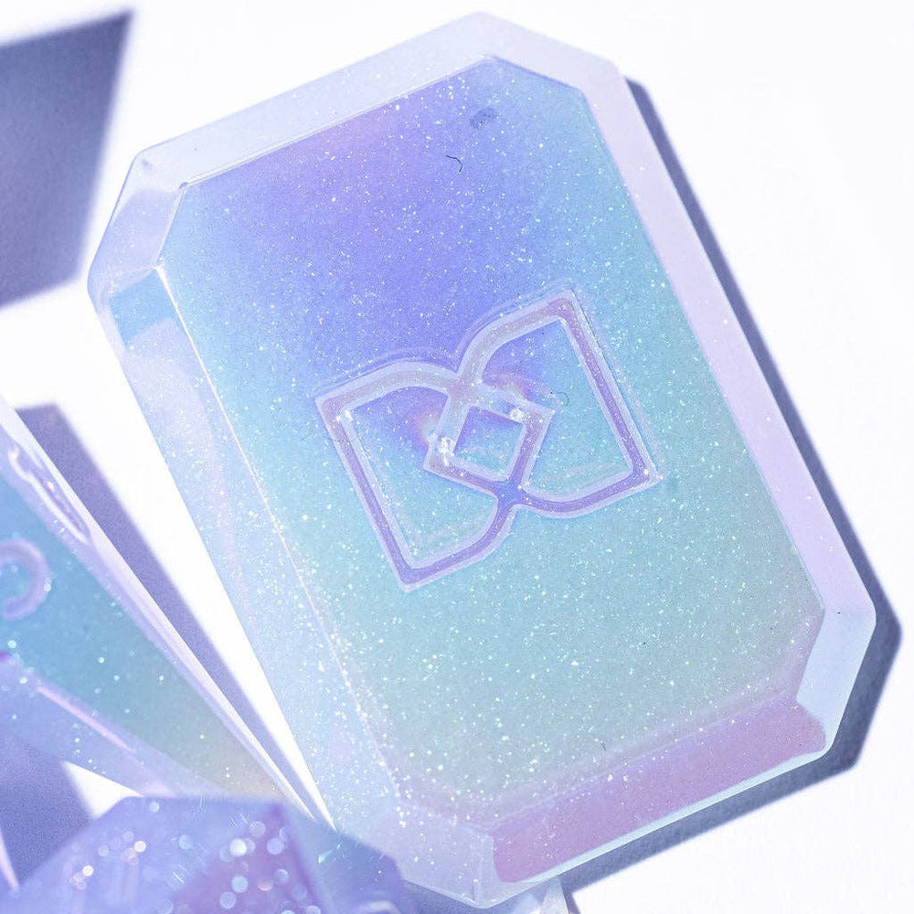 Moon Prism 7-Piece Jewel Shape Dice Set