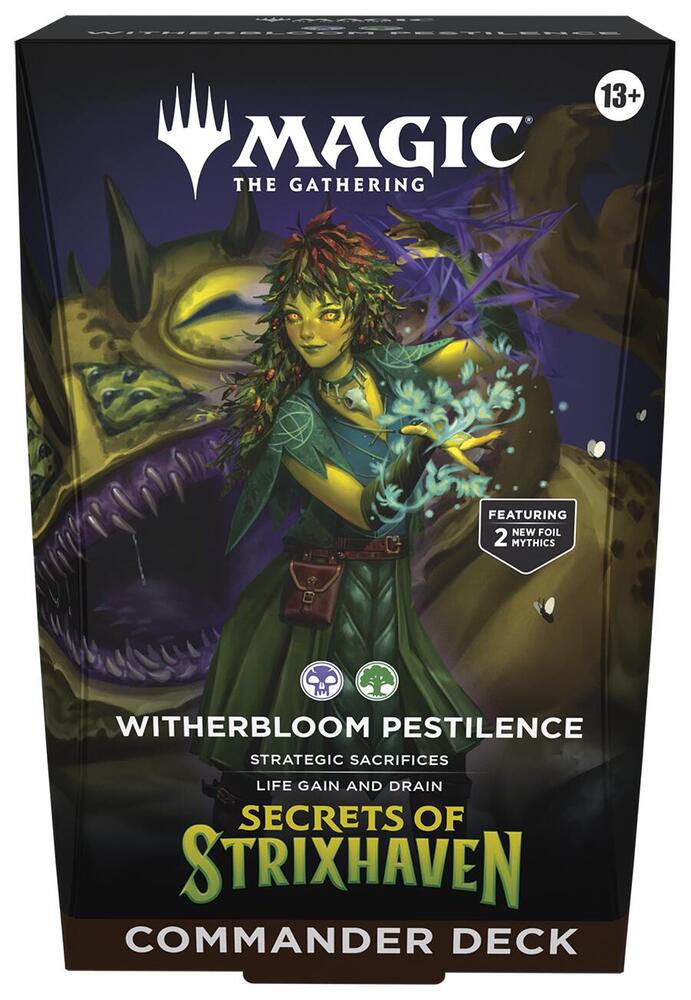 Magic The Gathering - Secrets of Strixhaven Commander Deck: Witherbloom Pestilence