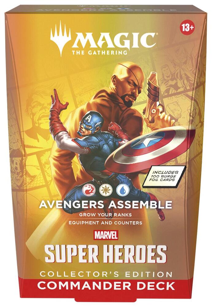 Magic The Gathering - Marvel Super Heroes Collector Commander Deck: Avengers Assemble