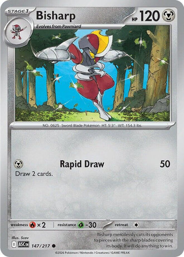 Bisharp (147/217) [Mega Evolution: Ascended Heroes]
