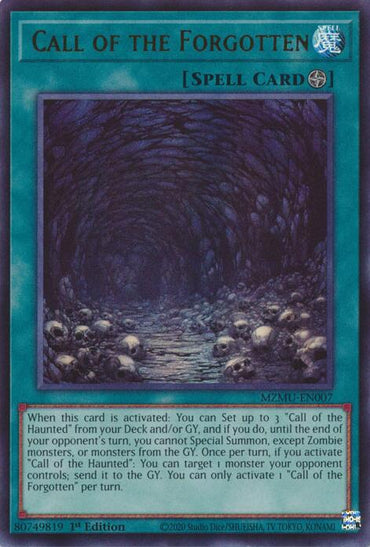 Call of the Forgotten [MZMU-EN007] Ultra Rare