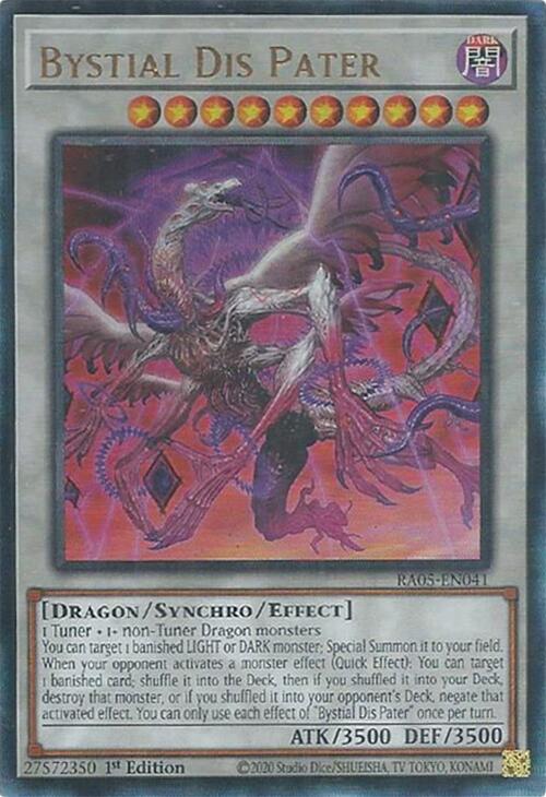 Bystial Dis Pater (Ultimate Rare) [RA05-EN041] Ultimate Rare