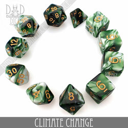 Climate Change 7 or 11: 7 Dice Set