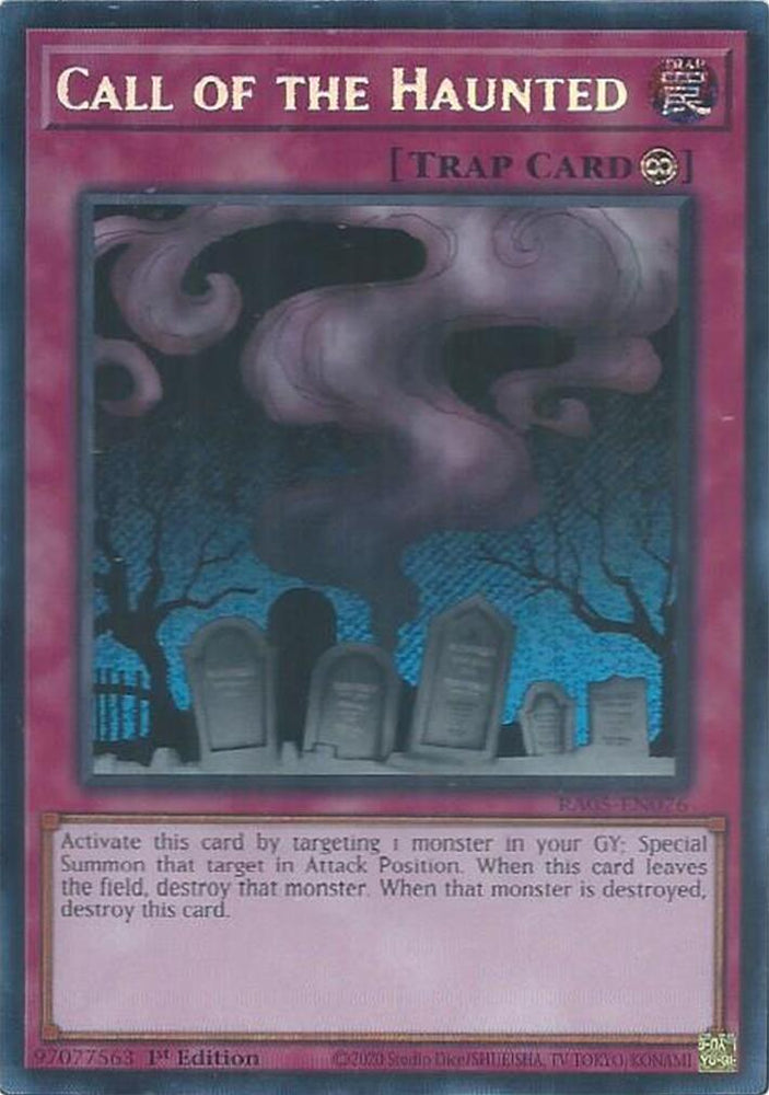 Call of the Haunted (Secret Rare) [RA05-EN076] Secret Rare