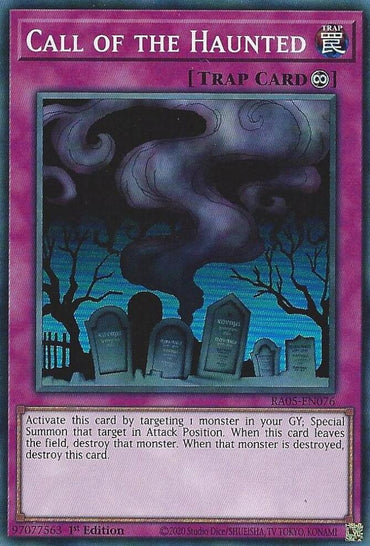 Call of the Haunted [RA05-EN076] Super Rare