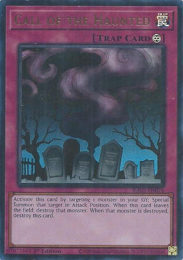 Call of the Haunted (Ultra Rare) [RA05-EN076] Ultra Rare