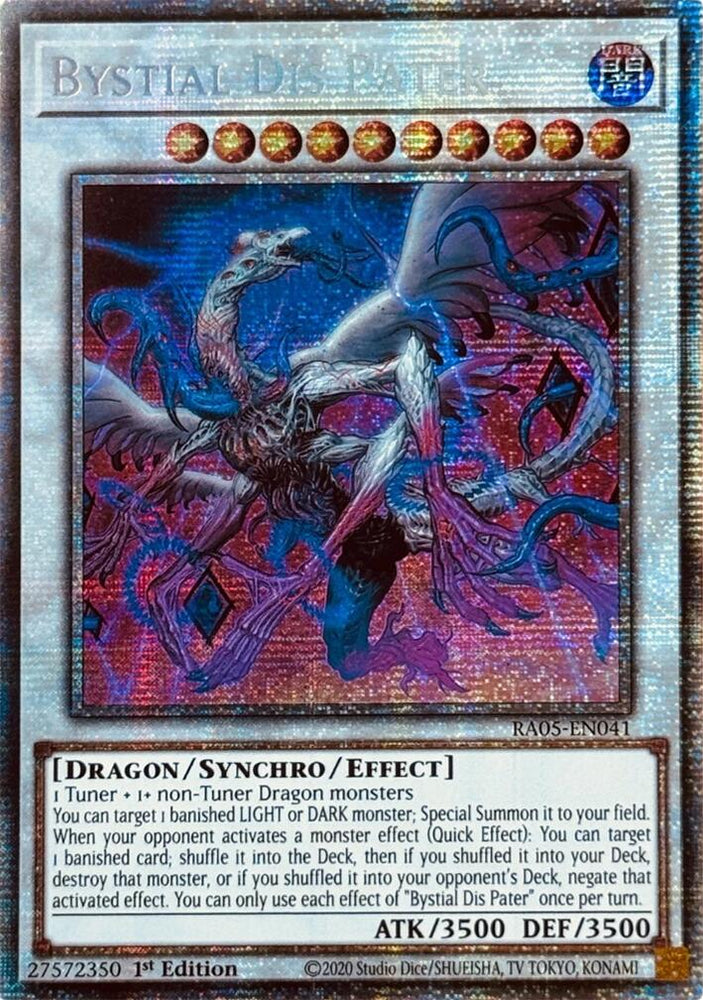 Bystial Dis Pater (Starlight Rare) [RA05-EN041] Starlight Rare