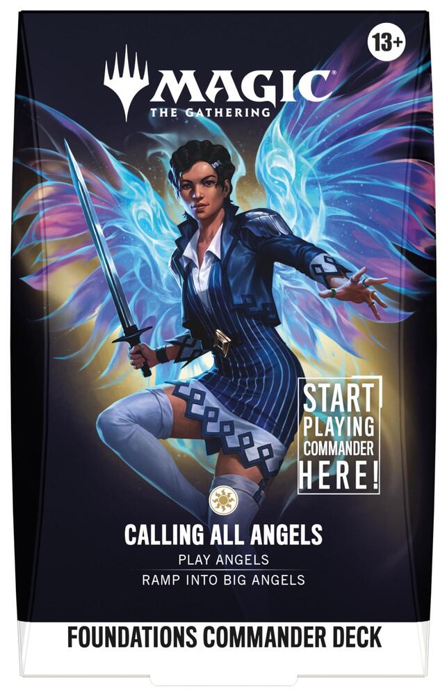 Magic The Gathering - Foundations Commander Deck - Calling All Angels
