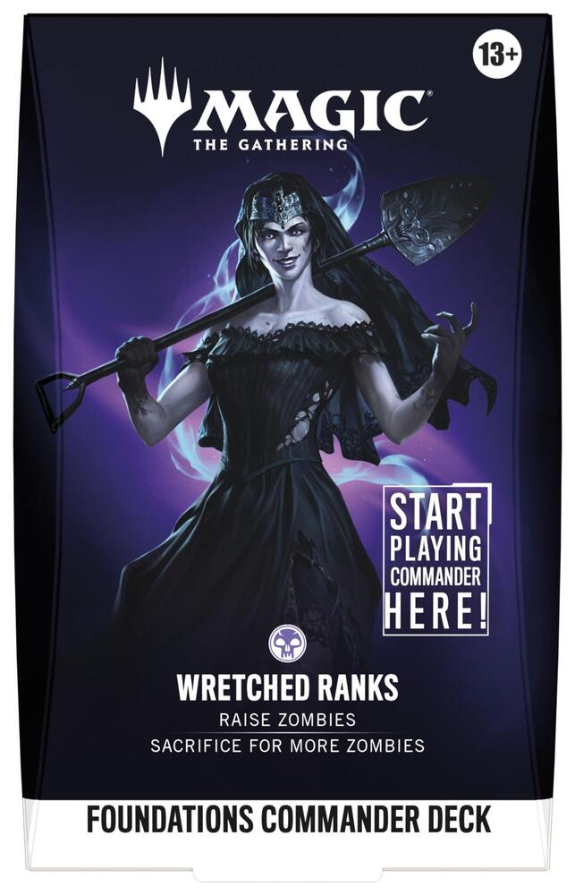 Magic The Gathering - Foundations Commander Deck - Wretched Ranks