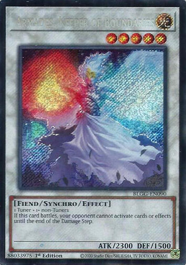 Armades, Keeper of Boundaries [BLGG-EN090] Secret Rare