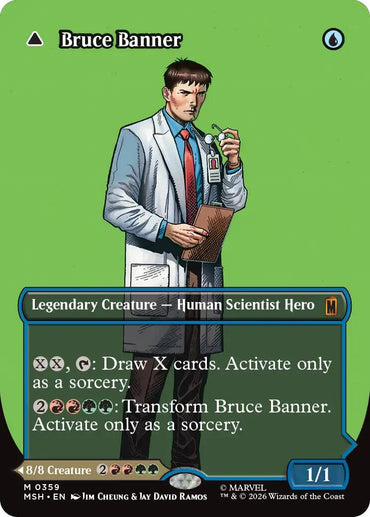 Bruce Banner (Borderless) (0359) [Marvel Super Heroes]
