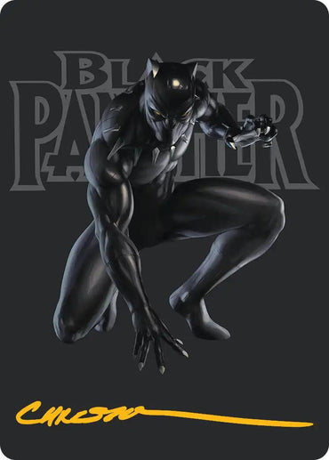 Black Panther, Hope Enduring Art Card (Gold-Stamped Signature) [Marvel Super Heroes Art Series]