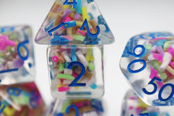 Ice Cream Sprinkles RPG Dice Set