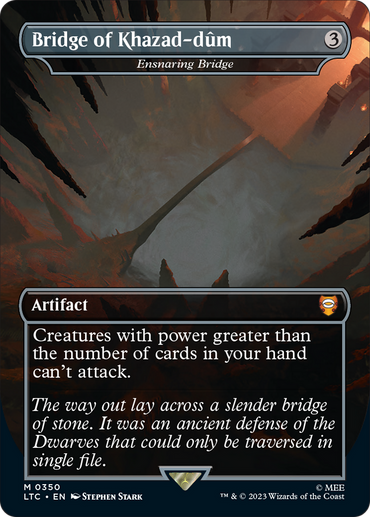 Bridge of Khazad-dum - Ensnaring Bridge (Borderless) [The Lord of the Rings: Tales of Middle-Earth Commander]