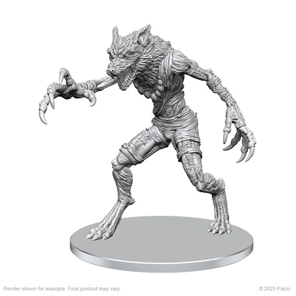 Pathfinder Battles Deep Cuts Miniatures - Meladaemon (Famine Daemon)