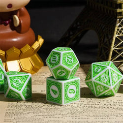 Motif: Leafy RPG Dice Set