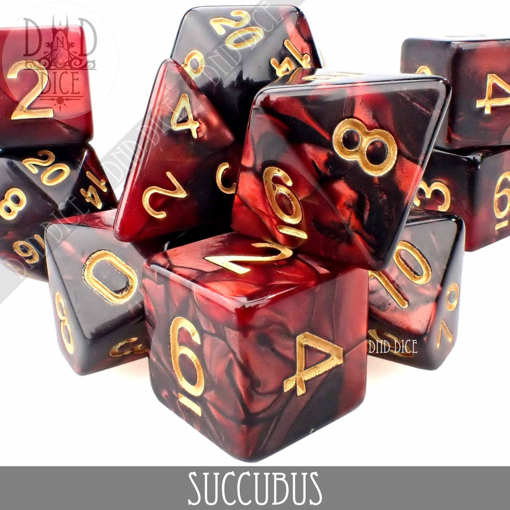 Succubus 7 Dice Set