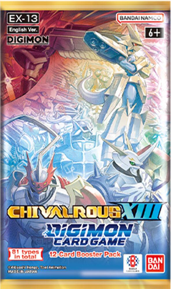 Digimon - Chivalrous XIII Booster Pack (EX-13)