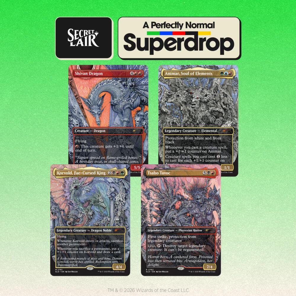 Secret Lair Drop: Artist Series: Ian Miller - Non-Foil Edition - Secret Lair Drop Series (SLD)